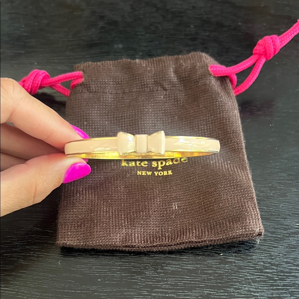 Kate Spade Gold Bow Accent Bracelet